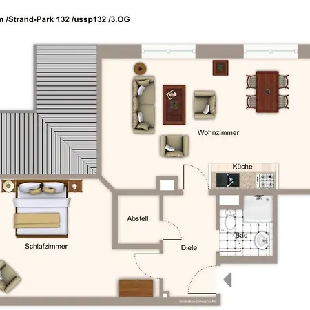 Strand-park Strand-park 132 公寓 *